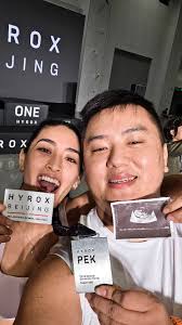 Took our 13 week old 🍋 to a Hyrox competition. This competition is special  and will always stay close to my heart ❤️ , #Babyontheway