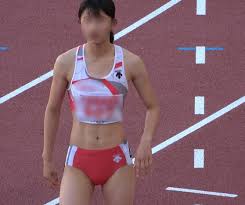 社会人女子陸上選手の高画質動画と静止画の合わせ技 躍動