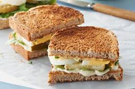 Deconstructed Deviled Egg Sandwich Recipe Sandwiches Kraft Recipes Deviled Eggs