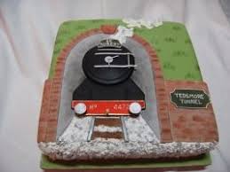 Pin On Train Cakes Non Cartoon