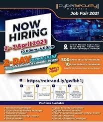 Cyber security jobs in malaysia. Apu Careers Centre A 2 Day Hiring Event Awaits This 2nd 3rd April With More Than 500 Cybersecurity Vacancies To Be Filled Ideal For Professionals And School Leavers Come Join At
