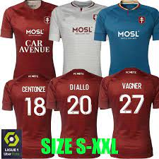 Bienvenue sur la page facebook officielle du football club de metz. Maillot De Foot 20 21 Fc Metz Soccer Jerseys 2020 2021 Boulaya Diallo Centonze Bronn Vagner Niane Fofana Vagner Home Football Sh T Shirts Aliexpress