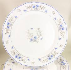 Beautiful details and functionality make the. Full Set 12 Vintage Arcopal France Romantique Dinner Plates Blue Flowers White 1829336942