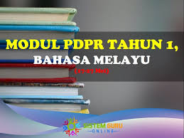Aktiviti pengajaran dan catatan pembelajaran (pdp) teknik 1. Modul Pdpr Bahasa Melayu Tahun 1