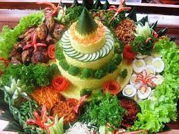 Tumpeng Indonesian Food Food Cooking With Coconut Milk
