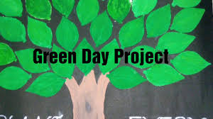 Before starting the activity, i was unsure how they would react. Green Day Project For Kg Kids Youtube