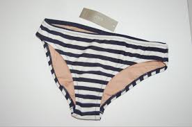 Jcrew Crewcuts Girls Rash Guard Bikini Swim Bottom Stripe