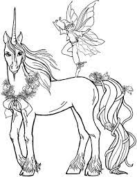 Let's color and learn to how to draw a glitter fairy unicorn coloring page for kids. Fairy And Unicorn Coloring Page Free Printable Coloring Pages For Kids