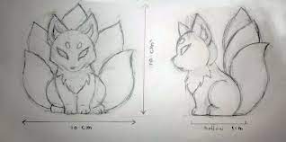 Stories depict them as intelligent beings and as possessing magical abilities that increase with their age and wisdom. Five Tailed Fox Light Design Sketch By Cyanfox3 On Deviantart