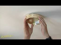 They are versatile, don't require much space and measure your room or hallway correctly and look for fixtures that will fit great and within the electrical code restrictions for where they will be used. How To Replace Ceiling Light Fixtures For Dummies Youtube