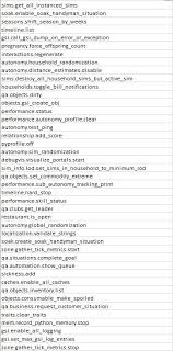 The Sims 4 List Of Removed Cheats