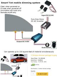 automotive smart glass film window tint smart glass tinted windows tints