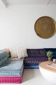 Alpine sectional sofa sleeper with storage throughout colorful sectional sofas view photo 13 of 15. Bohemian Style Living Room With Colorful Modular Sectional Vintage Living Room