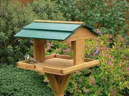 Traditional Wooden Bird Table Garden Birds Feeder Feeding Etsy In 2021 Wood Bird Feeder Bird Feeders Wooden Bird