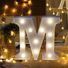 Amazon Com Light Up Letters Smytshop Warm White Led Letter Light Up Alphabet Letter Lights For Festival Decorative Letter Party Wedding M Home Improvement