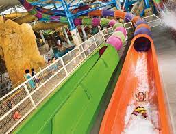You'll see a little black top road that looks more like a driveway than a road. Indoor Waterpark Is Boring And Small Review Of Kalahari Resorts Conventions Wisconsin Dells Wi Tripadvisor