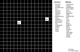 Crossword Whiteout 34 Quiz By Auroraillumina