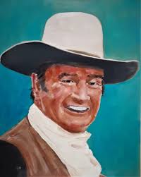 John Wayne Painting