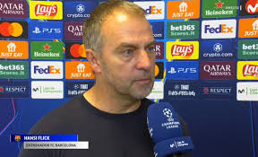 Hansi Flick: "No quiero hablar demasiado del árbitro, pero cada decisión  que era 50/50... era para el Inter de Milán y no para el Barça. Eso es lo  que me pone triste".