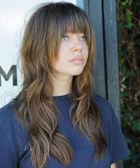 Outstanding Full Fringe Long Hairstyles For Women To Get A Fresh Look Trendy Hairstyles Long Hair Styles Hair Styles Womens Hairstyles