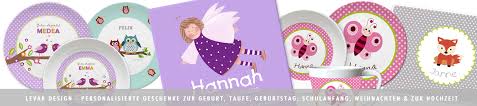 Manchmal möchte man aber gerne etwas verschenken, was das leben. Levar Design Kindergeschirr Unikate Tischsets Kinderzimmerbilder Geschenke Baby Kind Hochzeit