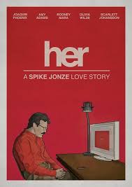 Her 2013 Joaquin Phoenix Amy Adams Rooney Mara Olivia Wilde Scarlett Johansson Indie Movie Posters Alternative Movie Posters Indie Movies