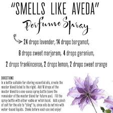How To Make Perfume That Smells Like Aveda With Essential Oils Essential Oil Perfume Essential Oils Aromatherapy Essential Oils