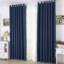 European Style Thermal Insulated Blackout Curtains Gorgeous Home Solid Colors Window Curtain For Living Room Beaded Curtains For The Bedroom 52 X 84 Inch Wis In 2021 Curtains Living Room