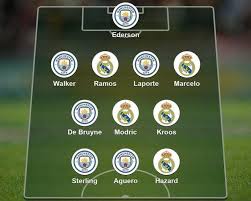 Real madrid pushed for a leveller late on but the visitors were able to hold on for their first victory against their opponents in la liga since march 1991. Real Madrid V Man City Who Would You Have In Your Combined Xi Bbc Sport