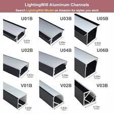Amazon Com Lightingwill 5 Pack V Shape Led Aluminum Channel System 3 3ft 1m Anodized Black Corner Mou Led Light Design Ceiling Light Design Led Strip Lighting