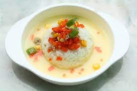 Masak air bersama beras, hati ayam serta tempe. Resep Dan Cara Membuat Nasi Tim Sehat Untuk Bayi Selerasa Com