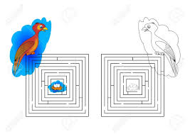 Sure, we keep them as pets. Dungeons And Coloring Pages For Kids With A Bird Nest Illustration Royalty Free Cliparts Vectors And Stock Illustration Image 24054487