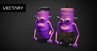 A 3d Model Of Characters Created With Vectary The Free Online 3d Modeling Tool 3dprinting Read More 3d Modeling Tutorial 3d Design Computer Assisted Design