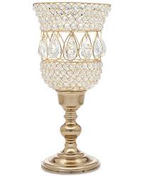 Coastal glass hurricane candle holder. Godinger Lighting By Design Crystal Hurricane Candle Holder Reviews Candle Holders Home Decor Macy S