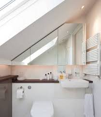 Small Bathroom With A Sloping Roof Small Attic Bathroom Attic Shower Small Bathroom