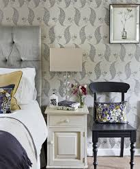 In our bedroom picture gallery you will see more than 50 bedroom pictures with the wallpaper accent on one wall in bedroom. Bedroom Wallpaper Ideas Bedroom Wallpaper Designs Ideal Home