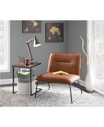 Lumisource Casper Accent Chair Reviews Furniture Macy S Accent Chairs Leather Side Chair Leather Accent Chair