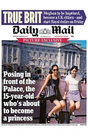 Meghan and her friend were awaiting a tour when someone took a picture of them sitting by the. Prince Harry Meghan Markle Engaged Photo Of Suits Star In Front Of Palace
