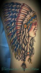 Traditional Indian Head Tattoo American Indian Tattoos Traditional Tattoo Drawings Indian Head Tattoo