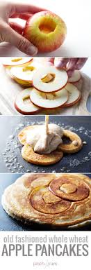 whole wheat apple pancakes recipe