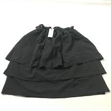 Venera Arapu Girls Peasant Black Skirt Isabella 3. Girls Tiered Chiffon  Mini 16Y | eBay