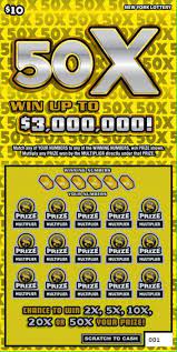 The overall odds remain the same throughout the life of a game and are typically printed on the back of a scratch ticket. 50x Ny Lottery How To Play Scratch Off Ticket Win Approximate Odds Video
