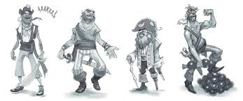 Experiment with deviantart's own digital drawing tools. Artstation Sea Of Thieves Paul Cartwright Sea Of Thieves Character Design Sea