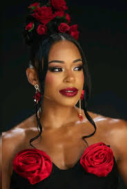 Bianca Belair at a football game❤️‍🔥