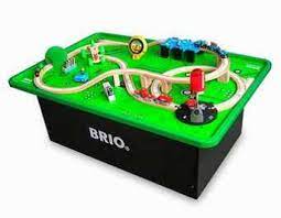 Where will the train go next? Brio Train Table Set Kinderspell