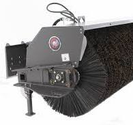 Skid Steer Hydraulic Angle Broom 96" Wide | Industrial Angle ...
