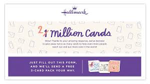 They can then use the egift card code to spend online or instore. Sending Mail To Uplift Recipients Hallmark Gives Away Greeting Cards