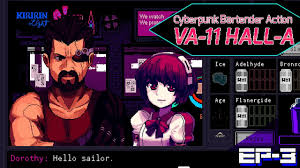 Years later, after getting in and out of trouble throughout the world they realized they were meant to be and decided to get married and settle down where it all started. Va 11 Hall A P6 Street Walker Dorothy Assassin Jamie Youtube