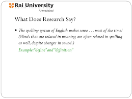 These strategies have supported thousands of. Make Sense Of Spelling And Spell Well What Does Research Say The Spelling System Of English Makes Sense Most Of The Time Words That Are Related Ppt Download