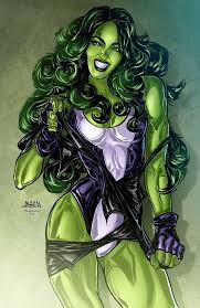 She #Hulk #Fan #Art. (Shulkie! Sexy, spunky, and green... :) By: Herbie  Crespo. (THE * 5 * STÅR * ÅWARD * OF: * AW YEAH, … | Shehulk, She hulk  transformation, Hulk